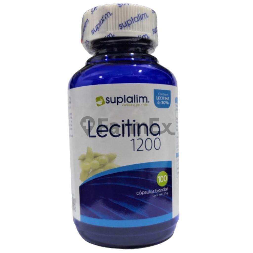 Lecitina de Soya 1200 x 100 cápsulas Farmex-MiaHealth-Persistente